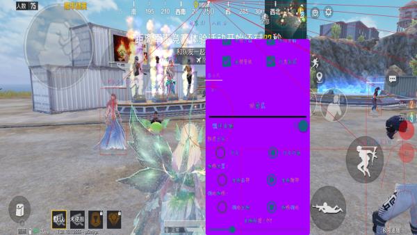 和平精英辅助【AI内核】方框透视 骨骼显示 人物射线 手持武器 触摸自瞄